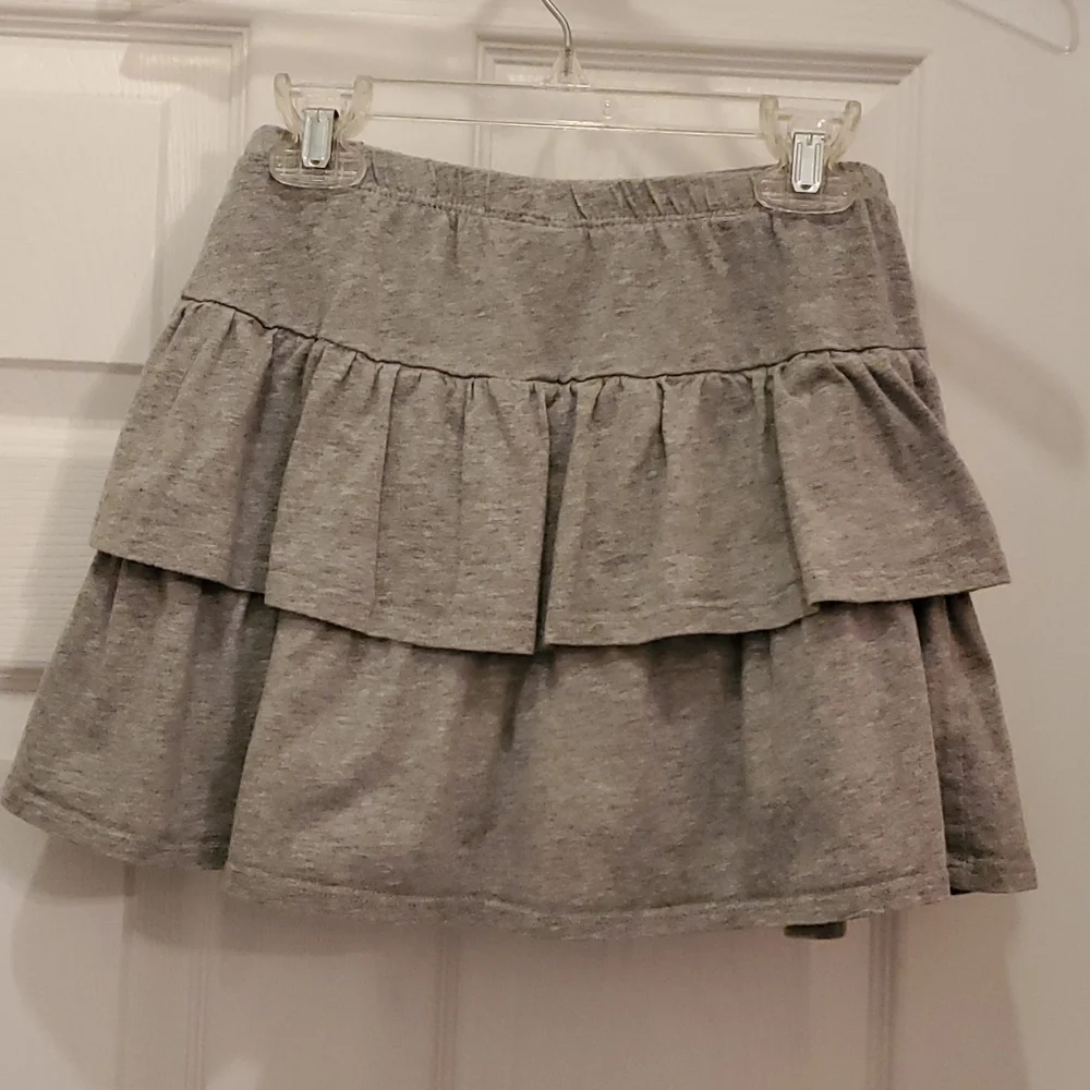 The Children's Place Girl's Tiered Ruffle Skirt with Shorts